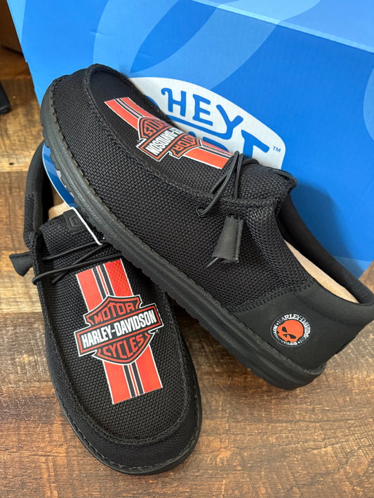 Custom Biker Slip on Dude Shoes