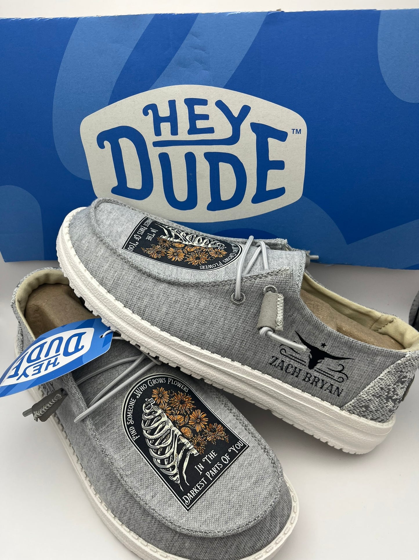 Custom Zach Bryan Music Dude Shoes – Lightweight Slip-On Casual Comfort Shoes