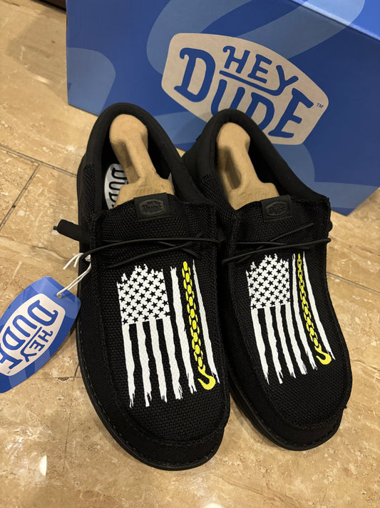 Custom Tow Flag Casual Dude Shoes – Off-Road & Tow Life Inspired Slip-On Comfort Shoes