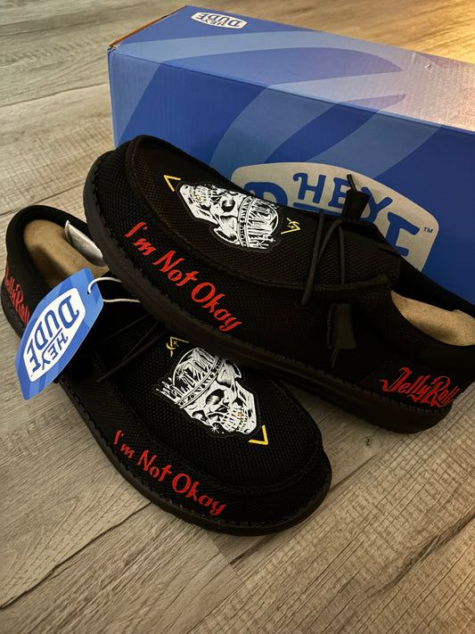 Custom Jelly Roll Dude Shoes