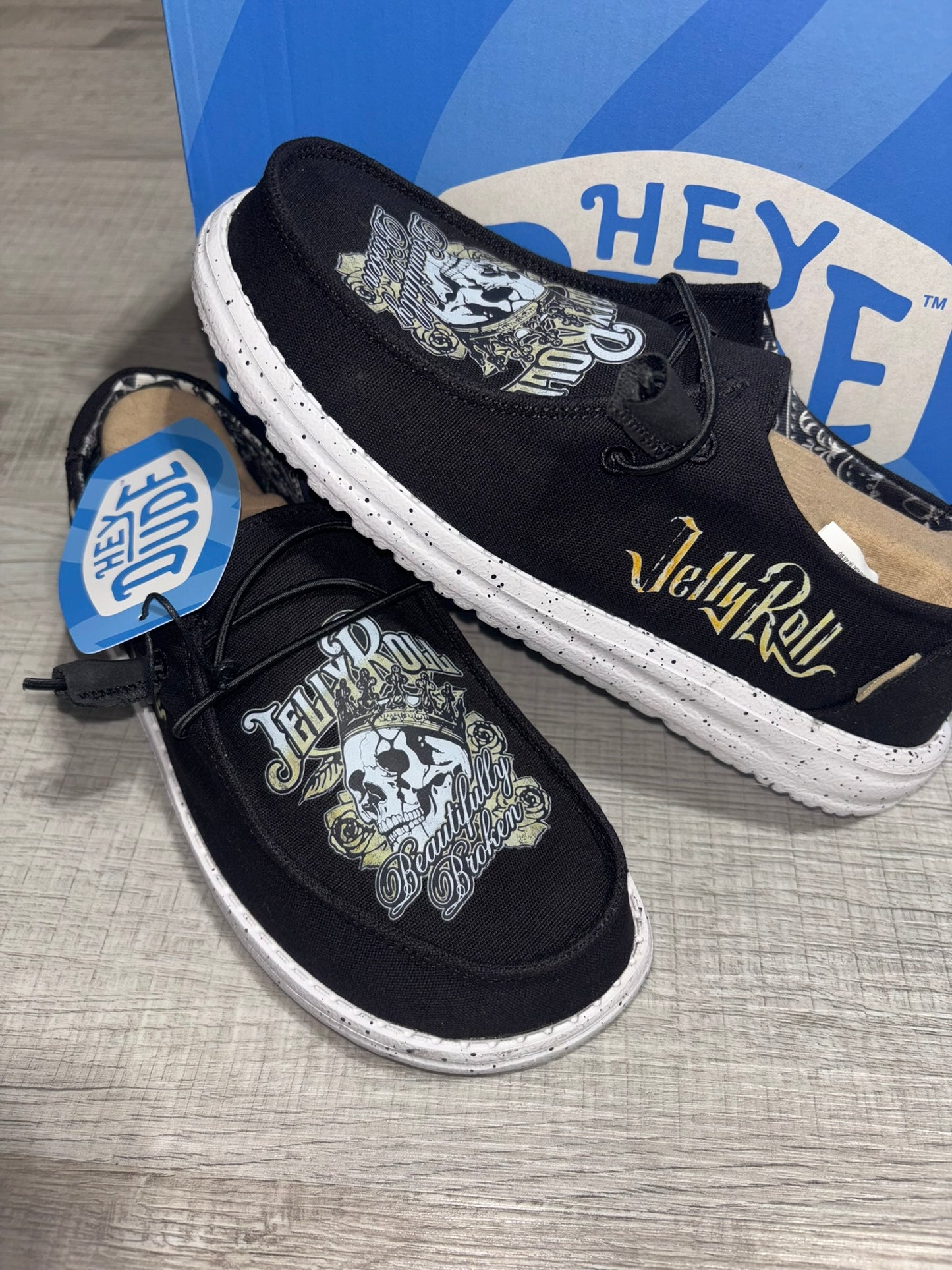 Custom Jelly Roll Dude Shoes