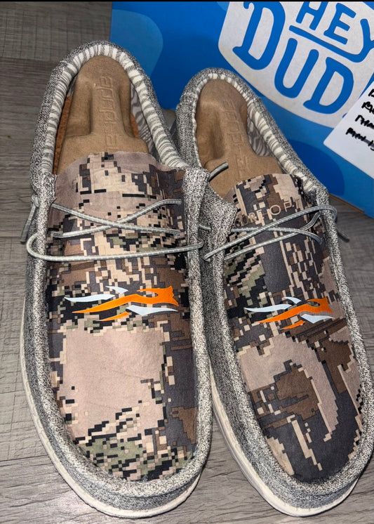 Custom Sitka Dude Shoes – Lightweight Slip-On Casual Comfort Shoes