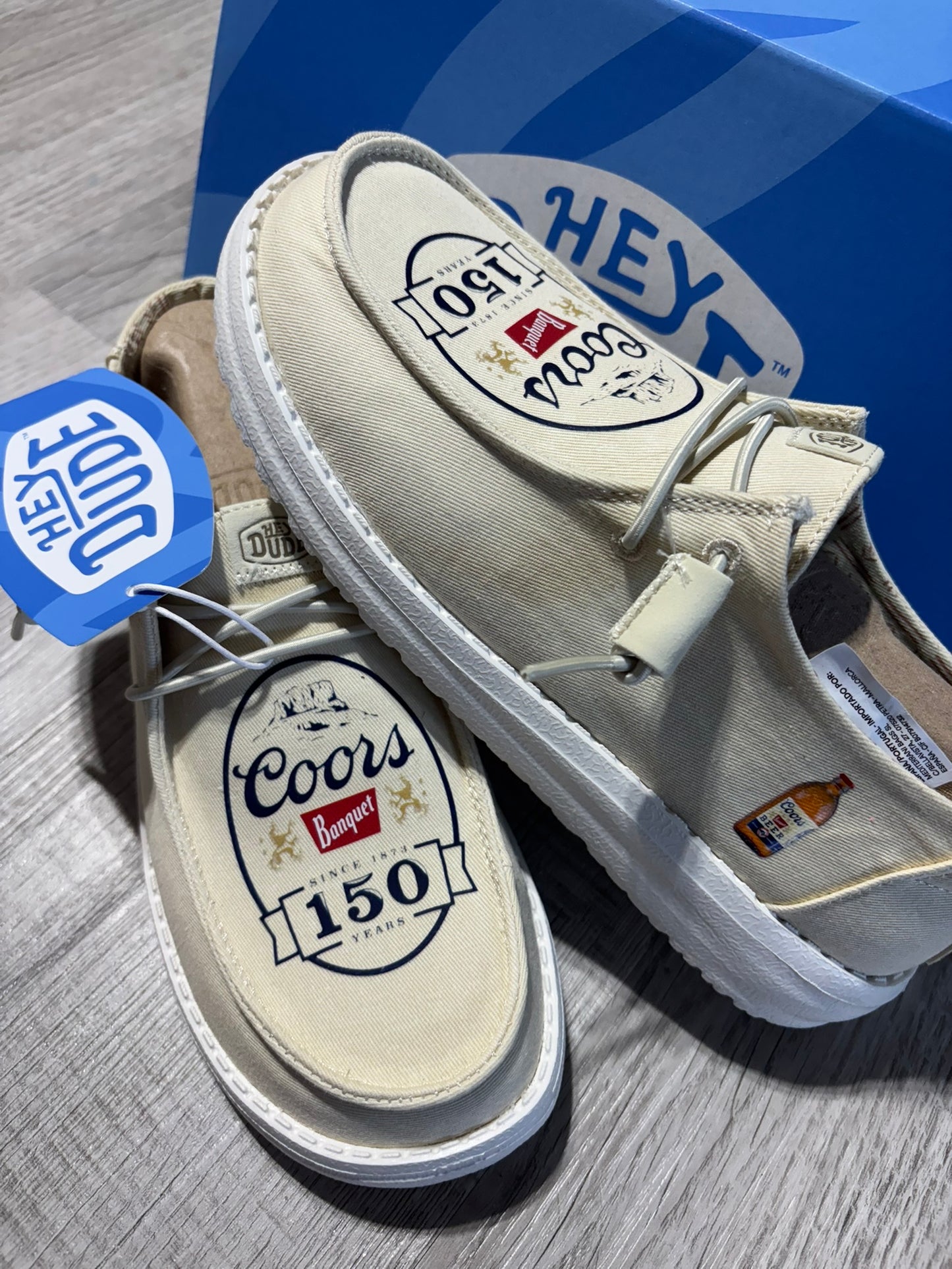 Custom Coors Banquet Dude Shoes