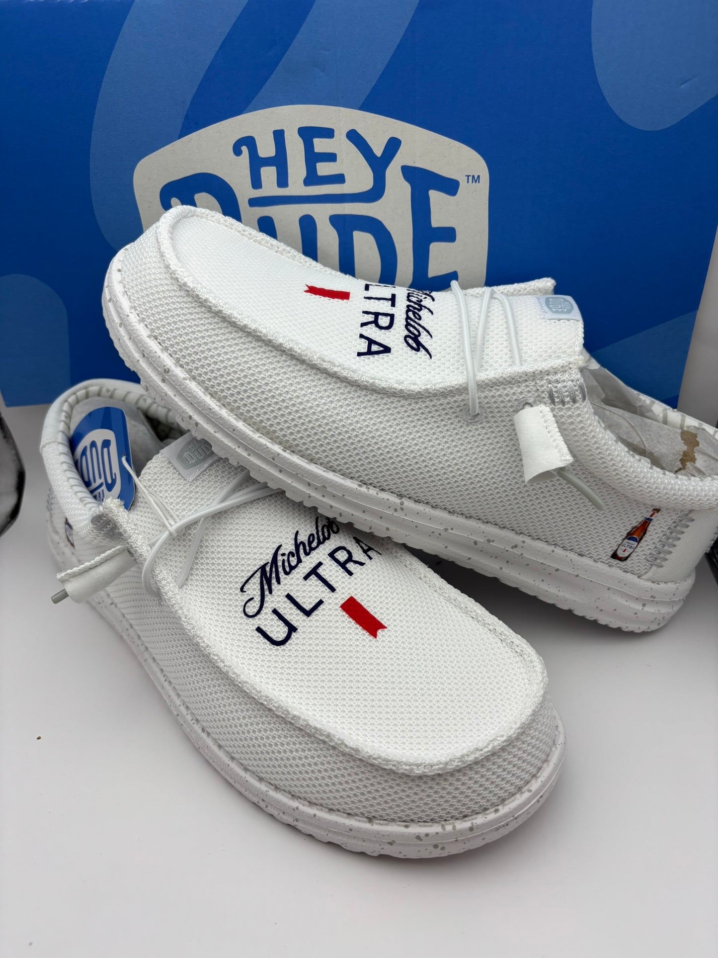 Custom Michelob Ultra Dude Shoes – Lightweight Slip-On Casual Comfort Shoes