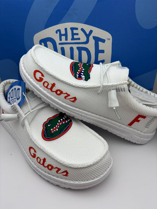 Custom Gators Football Dude Shoes – Lightweight Slip-On Casual Comfort Shoes