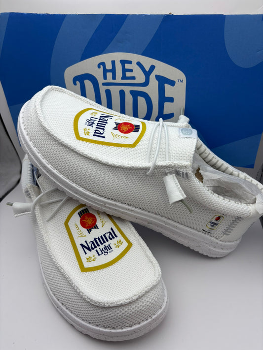 Custom Natrual Light Dude Shoes – Lightweight Slip-On Casual Comfort Shoes