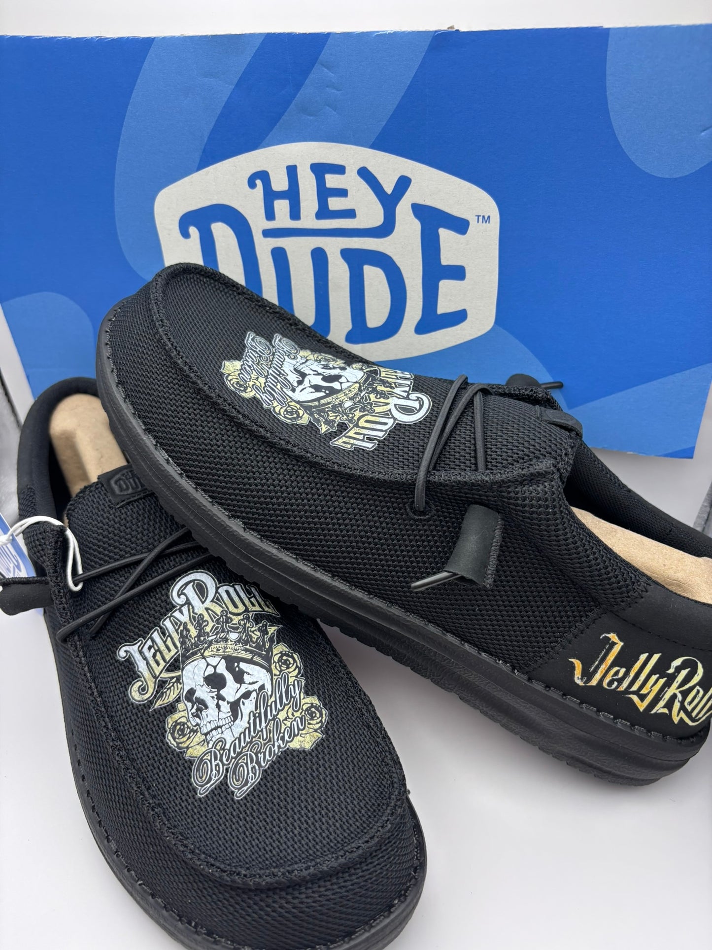 Custom Jelly Roll Dude Shoes – Lightweight Slip-On Casual Comfort Shoes