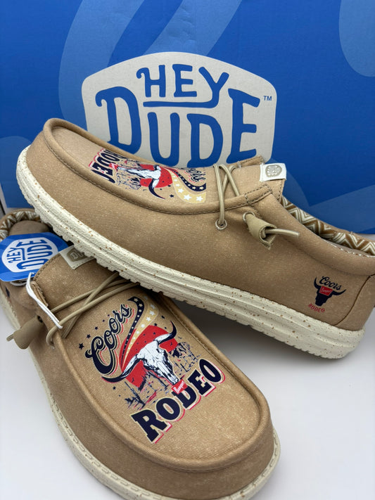 Custom Coors Rodeo Dude Shoes – Lightweight Slip-On Casual Comfort Shoes