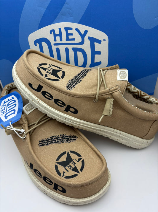 Custom Jeep Dude Shoes – Lightweight Slip-On Casual Comfort Shoes