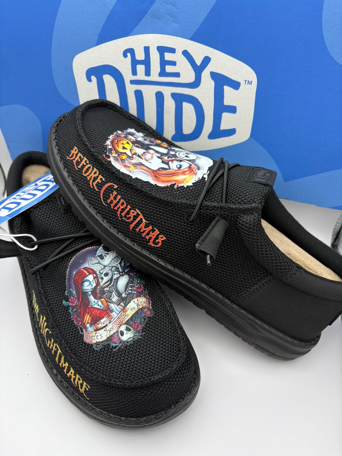 Custom The Nightmare Before Christmas Dude Shoes – Lightweight Slip-On Casual Comfort Shoes
