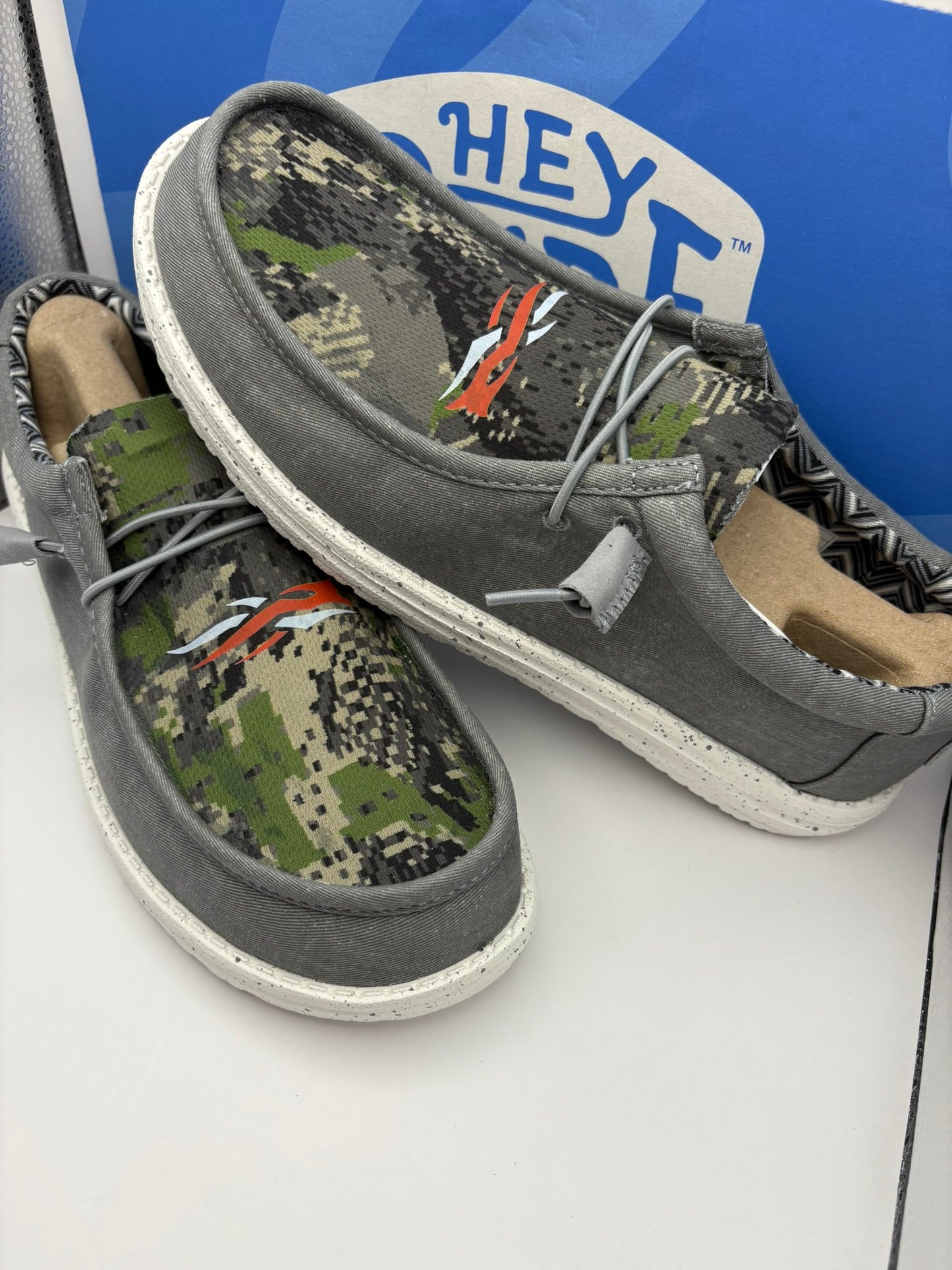 Custom Sitka Camo Dude Shoes – Lightweight Slip-On Casual Comfort Shoes