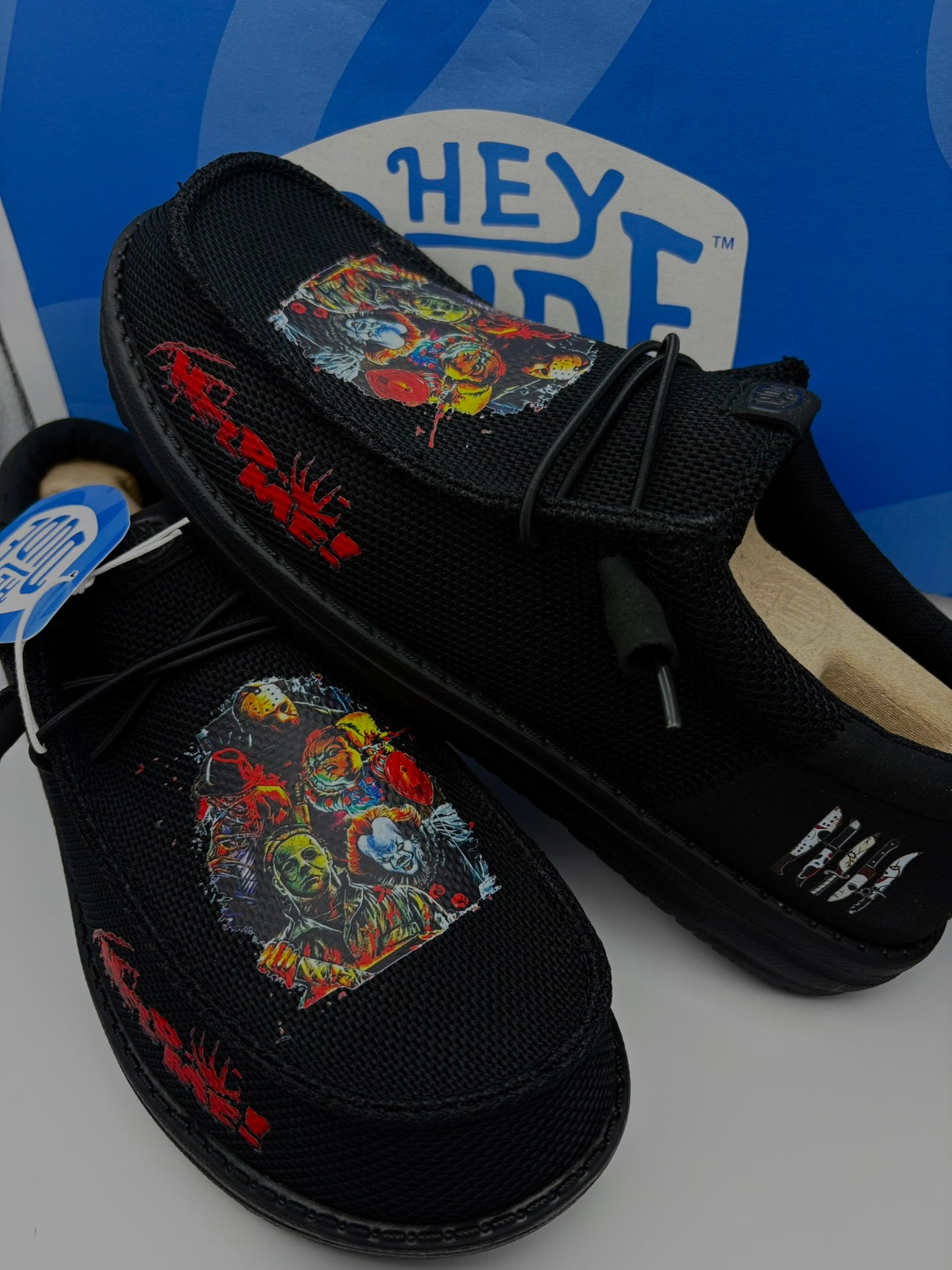 Custom Horror Characters Dude Shoes – Lightweight Slip-On Casual Comfort Shoes