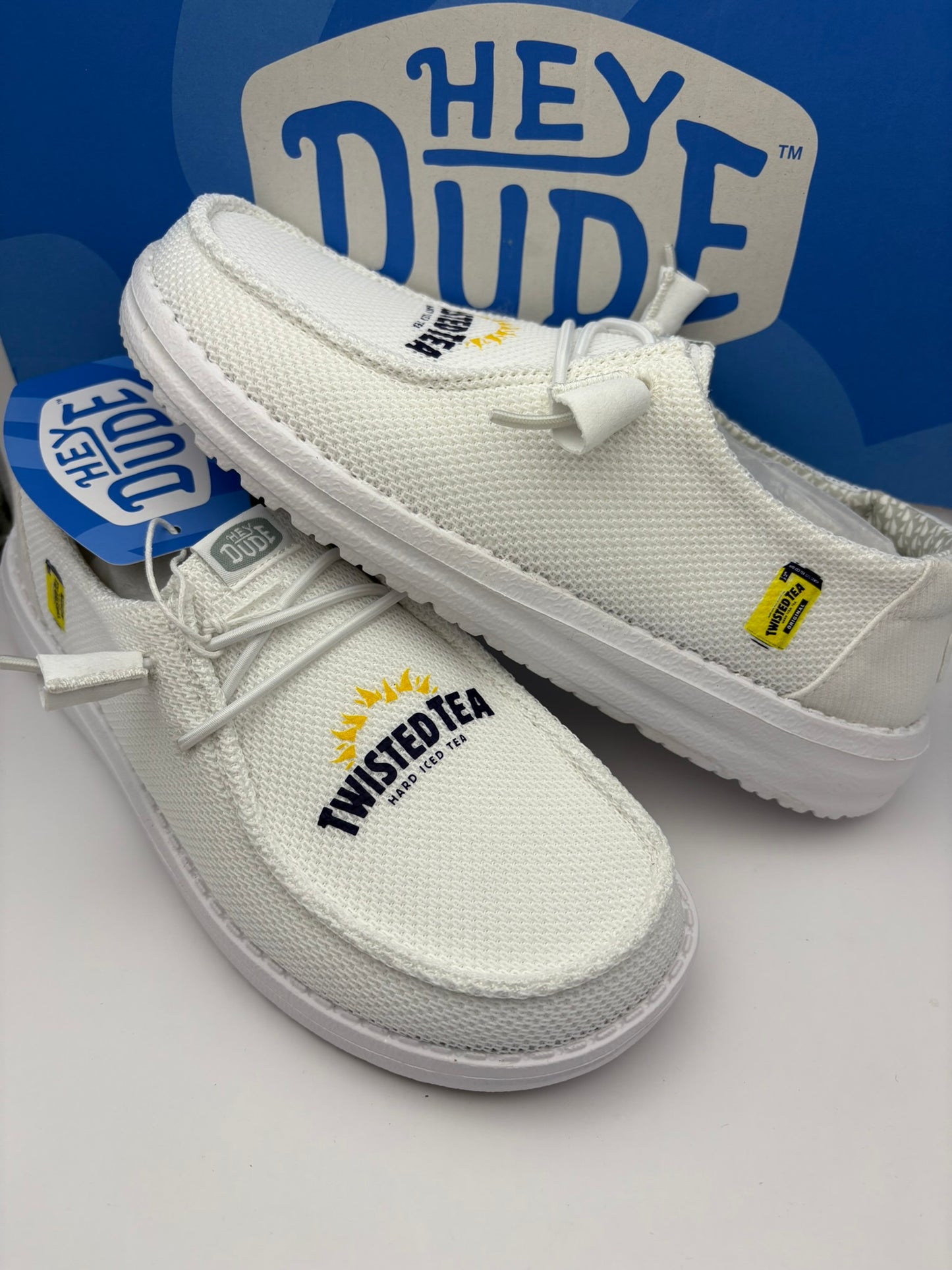 Custom Twisted Tea Dude Shoes – Lightweight Slip-On Casual Comfort Shoes