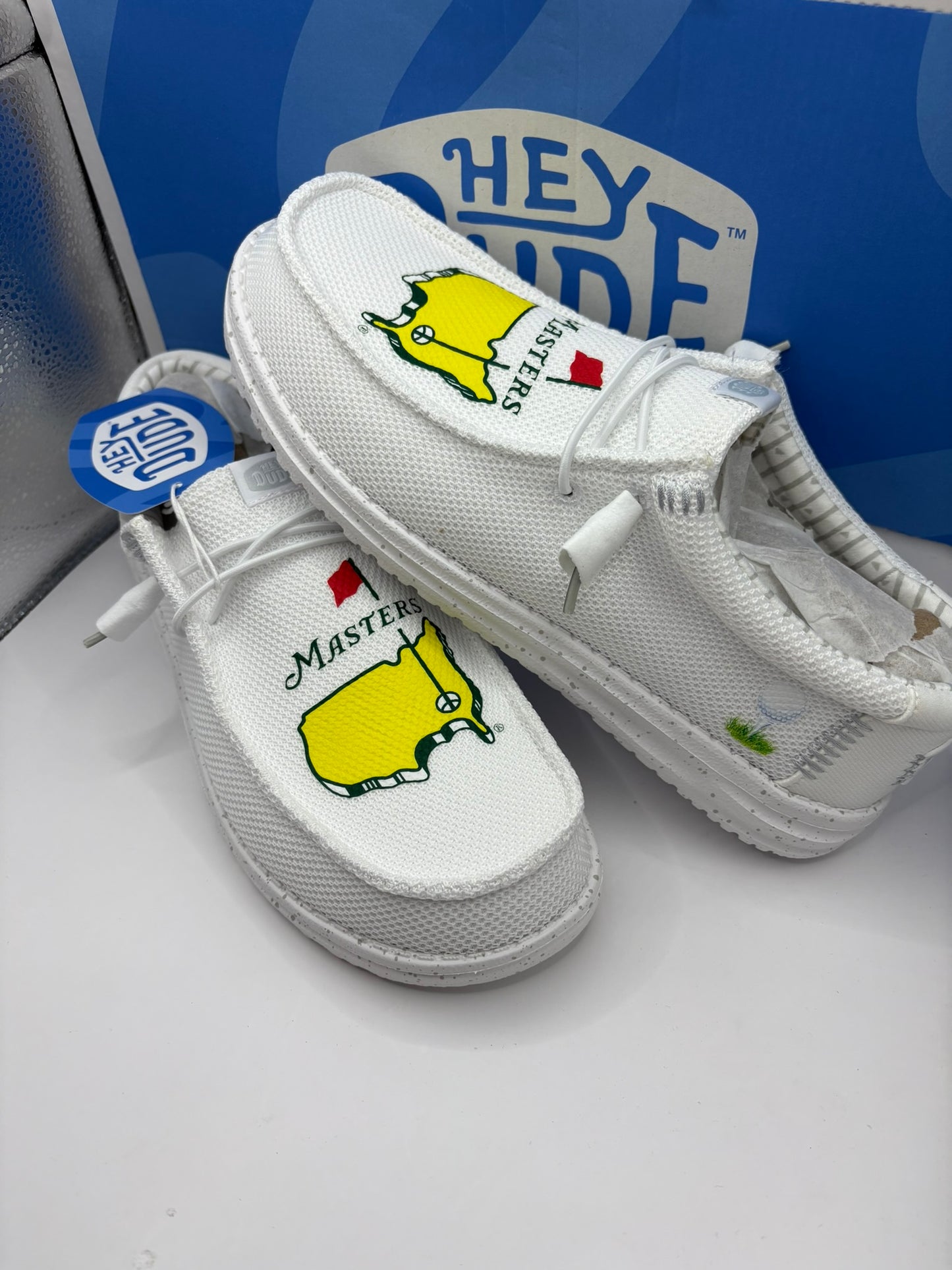 Custom Golf Masters Dude Shoes – Lightweight Slip-On Casual Comfort Shoes