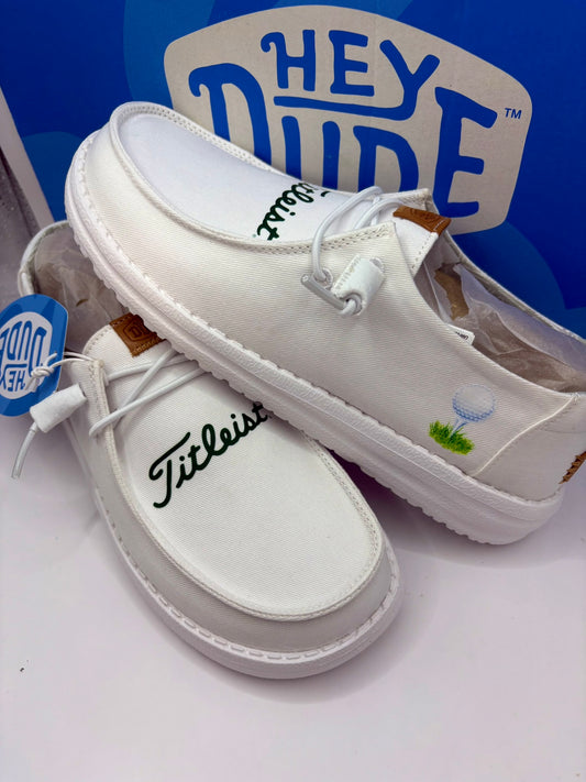 Custom Titleist Golf Dude Shoes – Lightweight Slip-On Casual Comfort Shoes