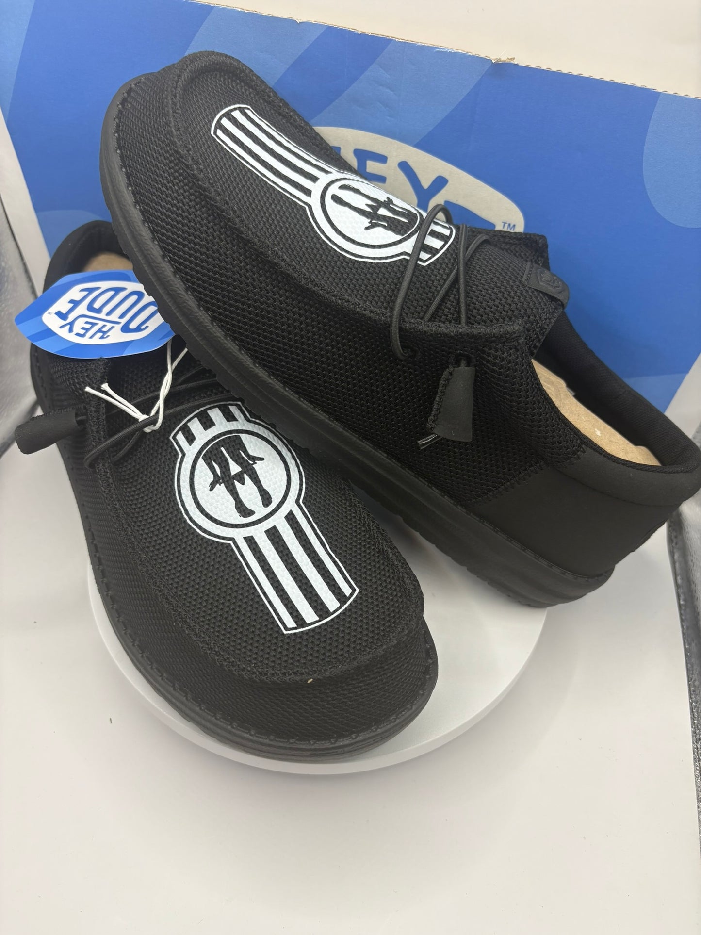 Custom Kenworth Truck Panty Dropper Dude Shoes – Lightweight Slip-On Casual Comfort Shoes