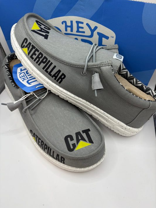 Custom Cat Heavy Equipment Dude Shoes – Lightweight Slip-On Casual Comfort Shoes