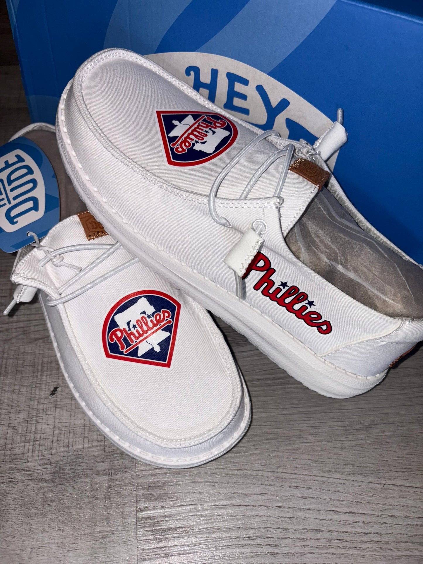 Custom Phillies Baseball Dude Shoes – Lightweight Slip-On Casual Comfort Shoes
