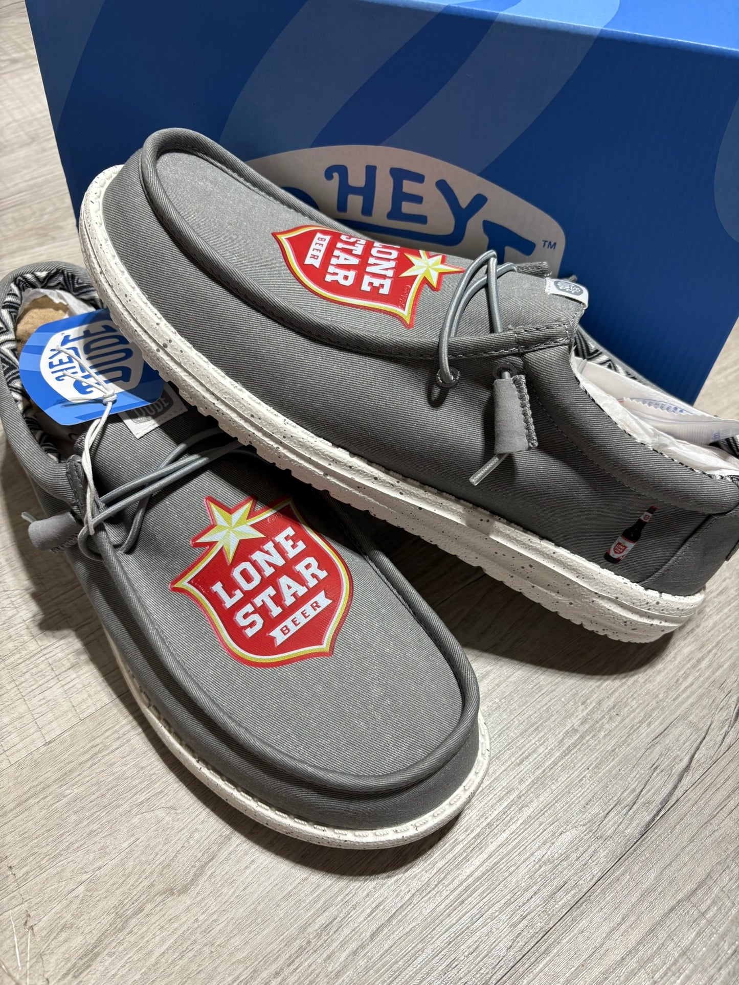 Custom Lone Star Beer Dude Shoes – Lightweight Slip-On Casual Comfort Shoes