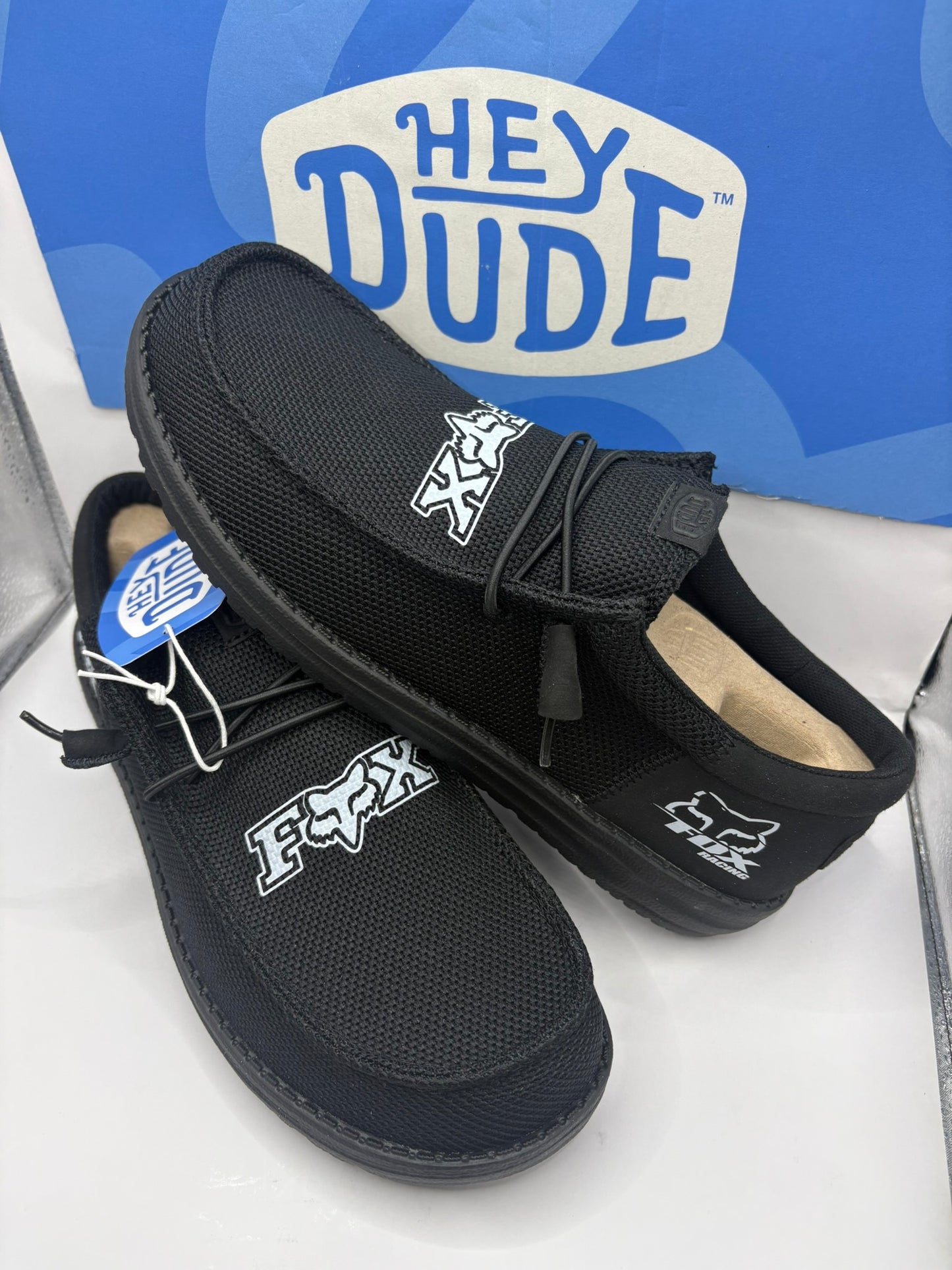 Custom Fox Racing Dude Shoes – Lightweight Slip-On Casual Comfort Shoes