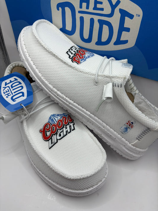 Custom Coors Light Dude Shoes – Lightweight Slip-On Casual Comfort Shoes