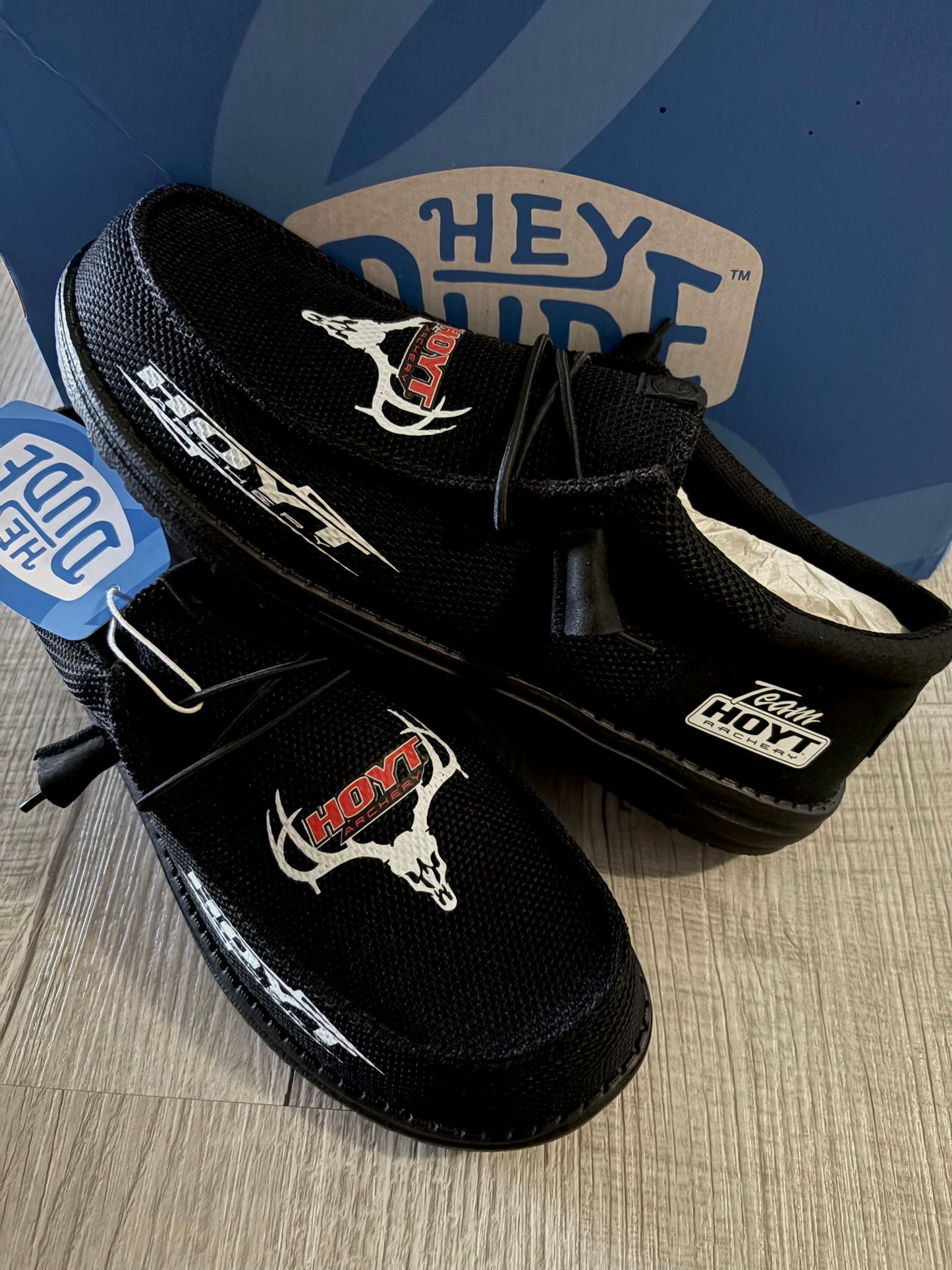 Custom Hoyt Archery Dude Shoes – Lightweight Slip-On Casual Comfort Shoes