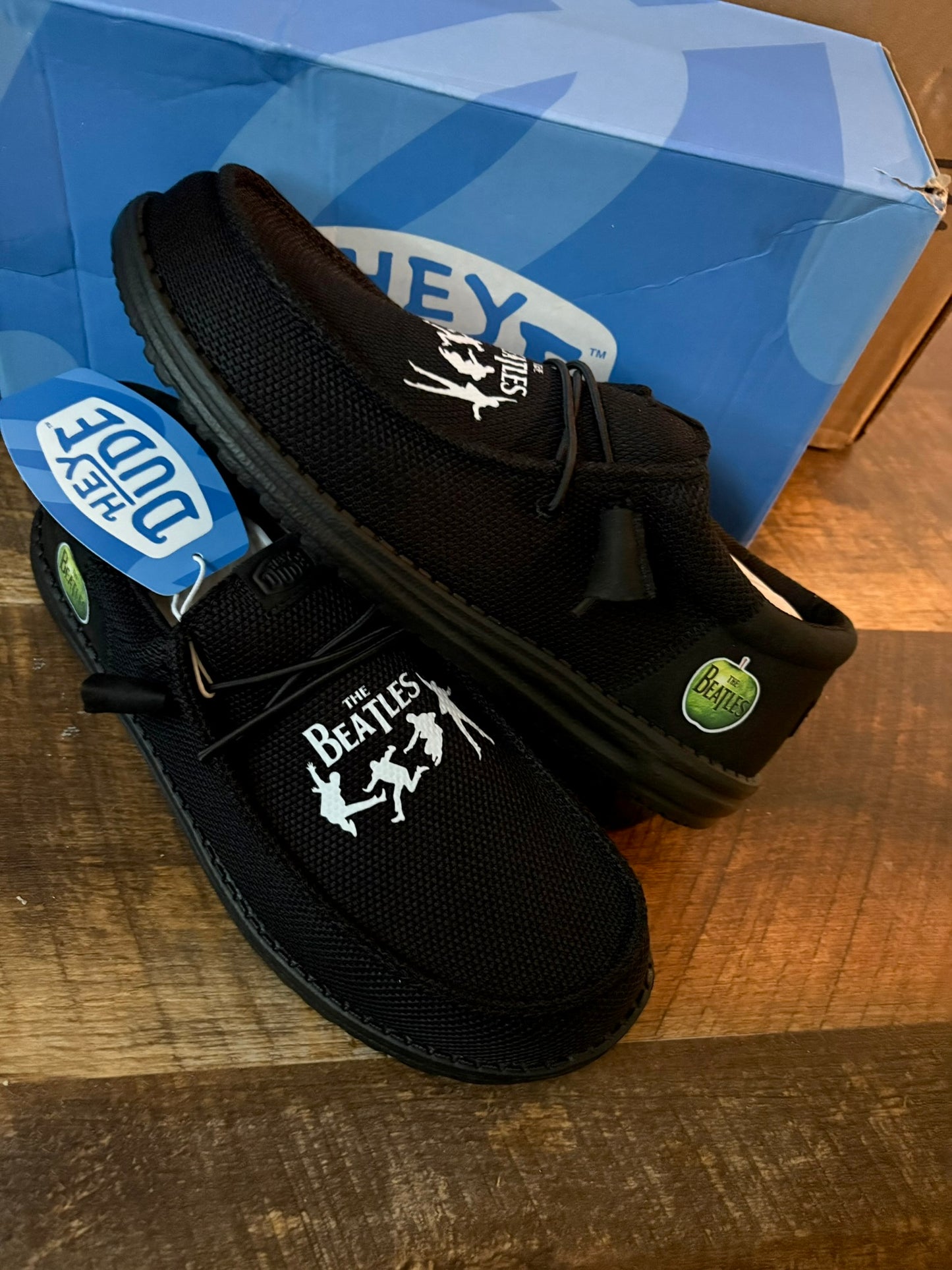 Custom The Beatles music Dude Shoes – Lightweight Slip-On Casual Comfort Shoes