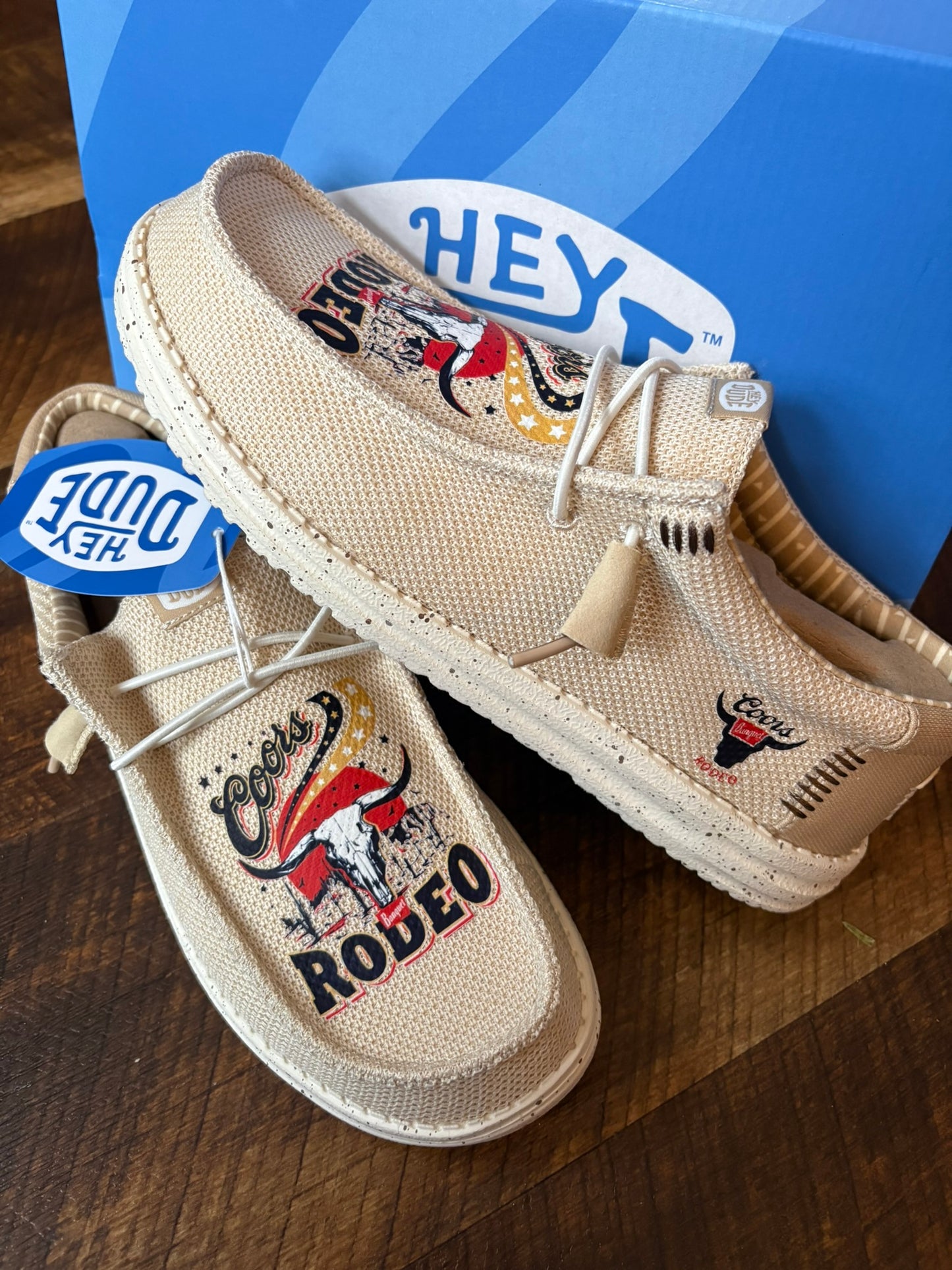 Custom Coors Rodeo Dude Shoes – Lightweight Slip-On Casual Comfort Shoes